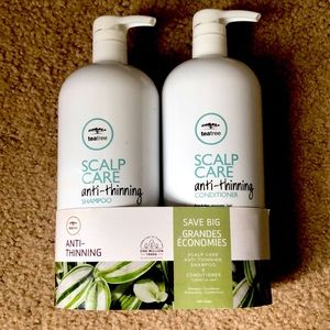 Tea tree anti thinning shampoo and conditioner unused.